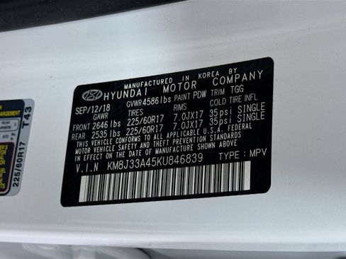 Used 2019 Hyundai Tucson Value FWD image 32