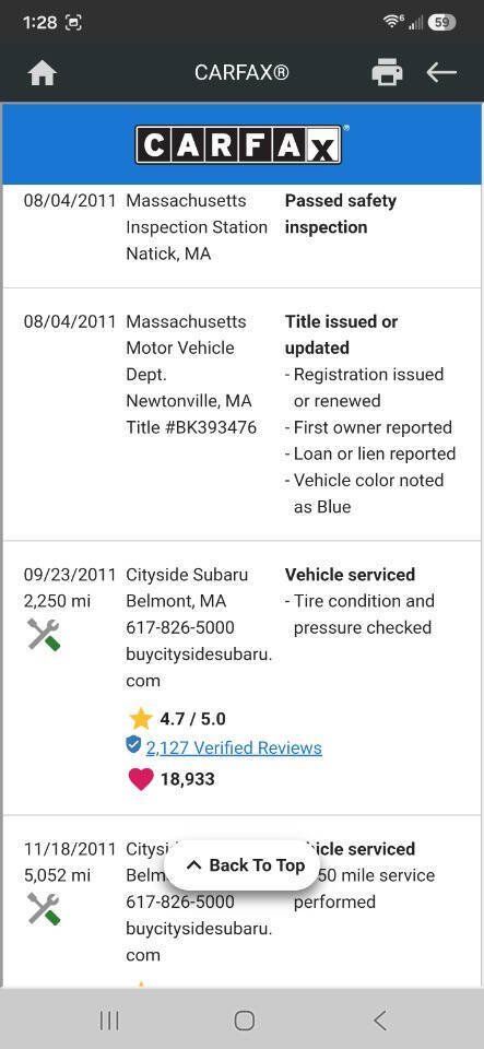 Used 2011 Subaru Outback 2.5i Limited AWD/4WD image 58