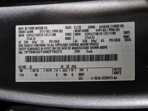 Used 2022 Ford F350 Lariat w/ Lariat Ultimate Package AWD/4WD image 60