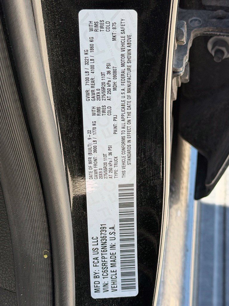 Used 2022 RAM 1500 Limited w/ Bed Utility Group AWD/4WD image 39