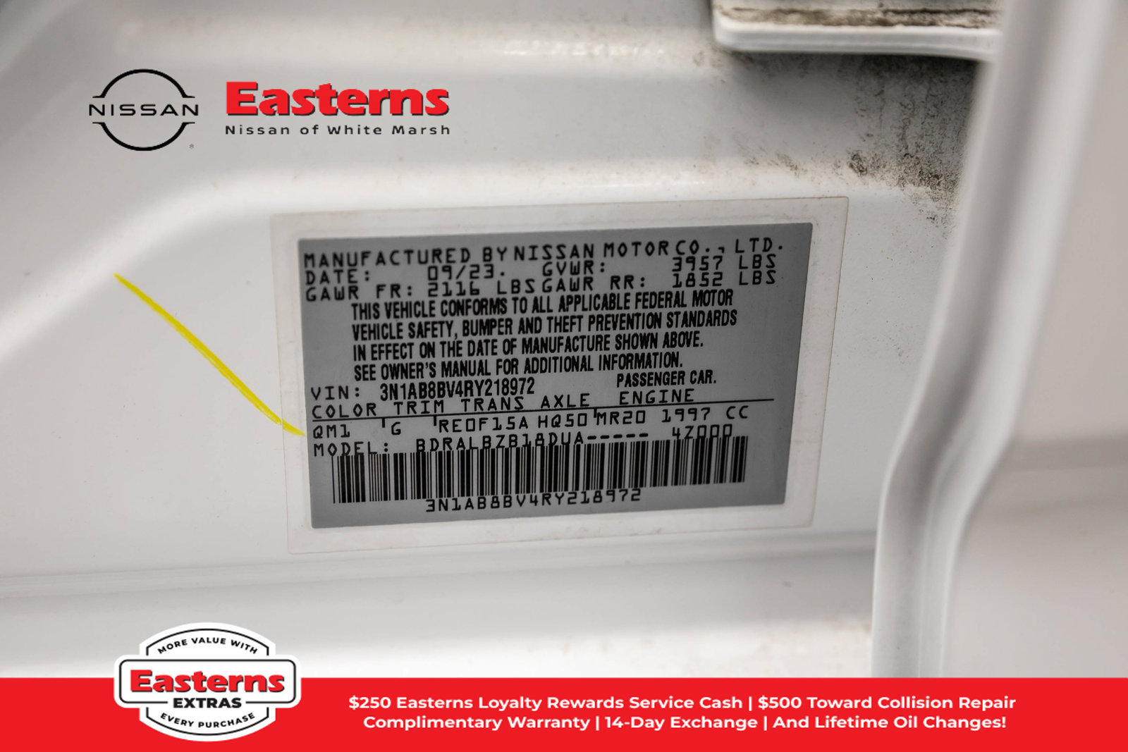 Used 2024 Nissan Sentra S FWD image 34