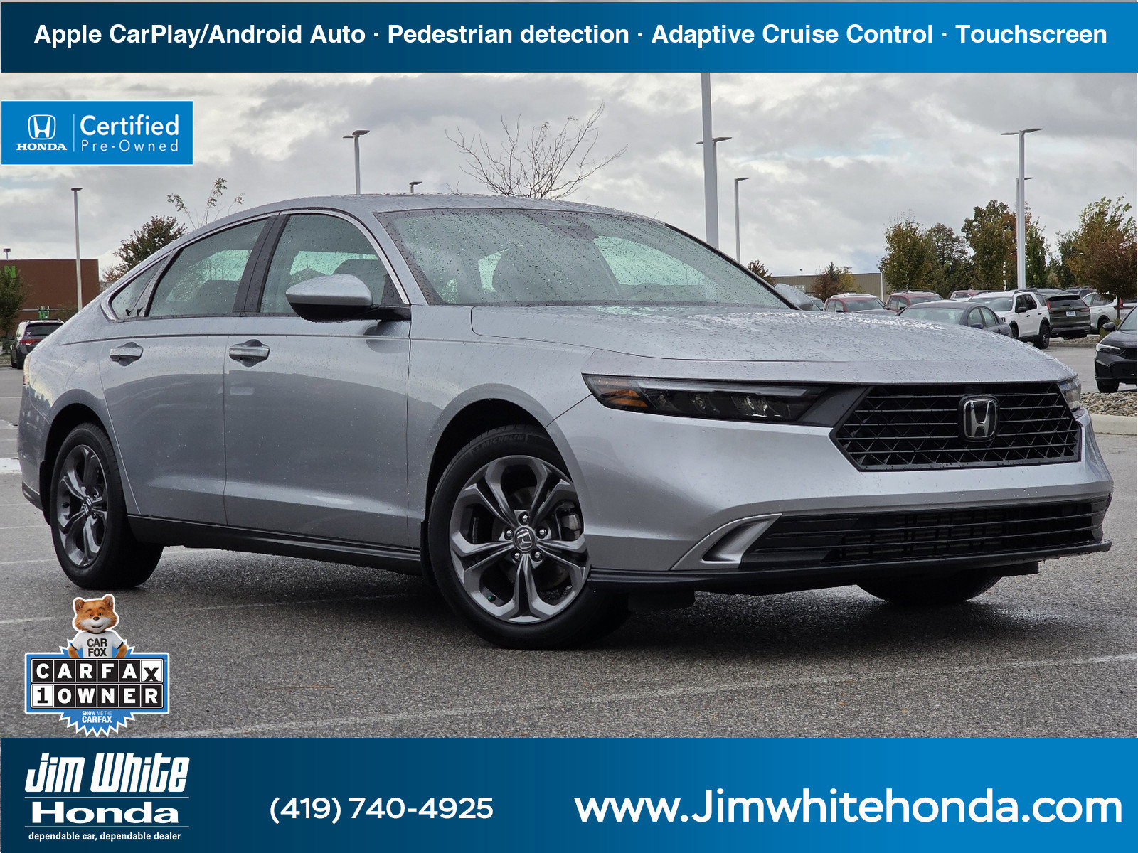 Certified 2024 Honda Accord EX image 1