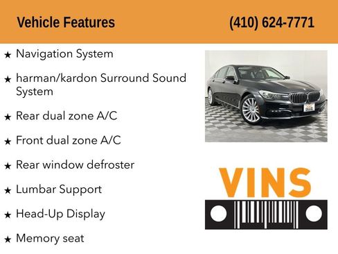 Used 2017 BMW 740i xDrive image 5