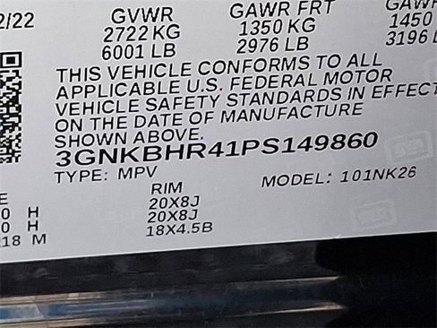 Certified 2023 Chevrolet Blazer LT w/ LPO, Black Sport Package image 26