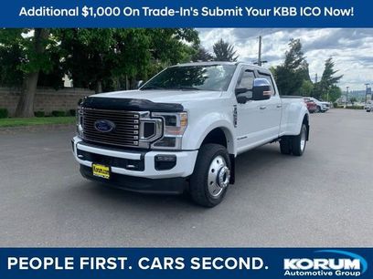 Used 2020 Ford F450 Platinum w/ Camper Package