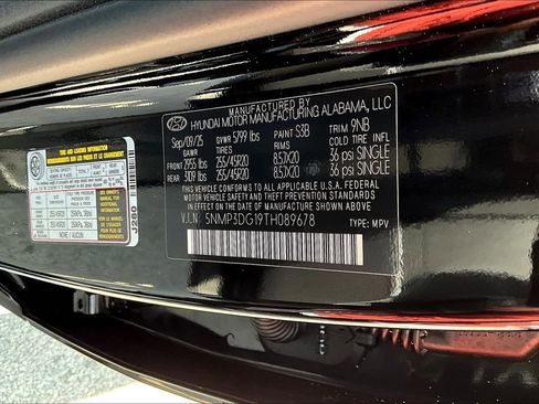 New 2026 Hyundai Santa Fe Limited AWD/4WD image 12