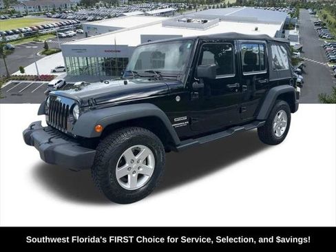 Certified 2016 Jeep Wrangler Unlimited Sport w/ Connectivity Group AWD/4WD image 2