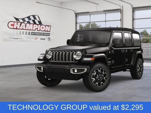 New 2024 Jeep Wrangler Sahara w/ Technology Group image 1