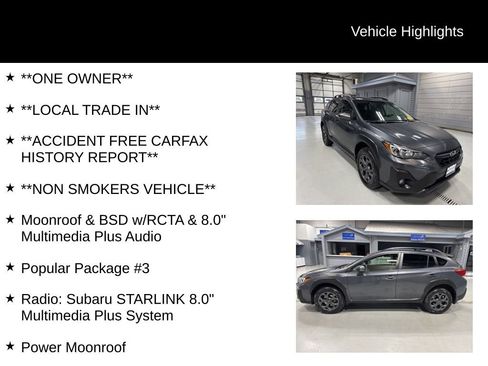 Used 2023 Subaru Crosstrek 2.5i Sport w/ Popular Package #3 AWD/4WD image 12