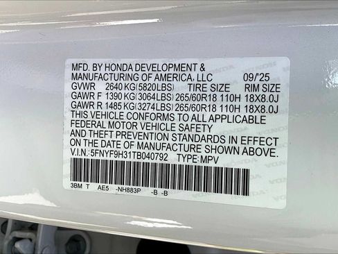 Used 2026 Honda Passport RTL image 18