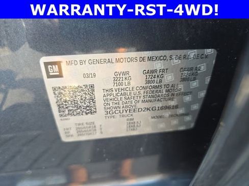 Used 2019 Chevrolet Silverado 1500 RST w/ All-Star Edition image 34