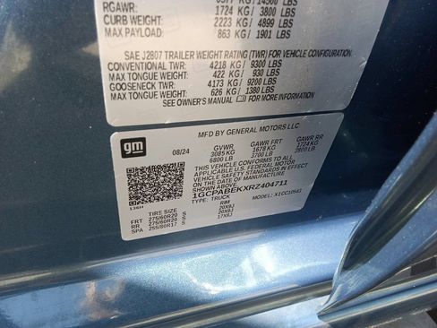 Used 2024 Chevrolet Silverado 1500 Custom RWD image 20