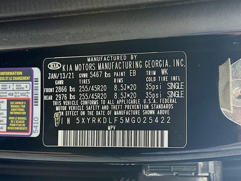 Used 2021 Kia Sorento SX Prestige AWD/4WD image 35