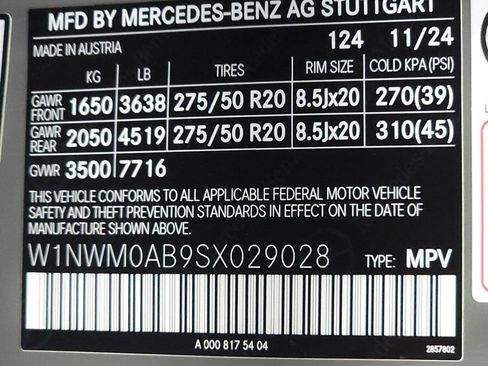 Used 2025 Mercedes-Benz G 580 w/ EQ Technology image 37
