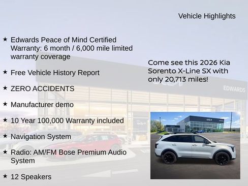 Used 2026 Kia Sorento SX AWD/4WD image 10