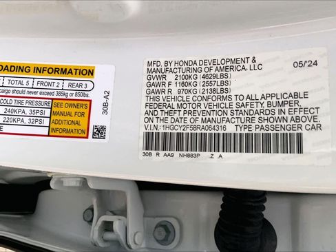 Used 2024 Honda Accord Sport image 37