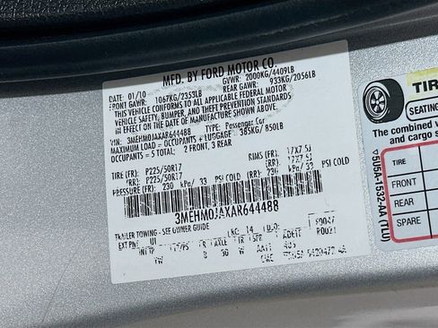 Used 2010 Mercury Milan Premier FWD image 31