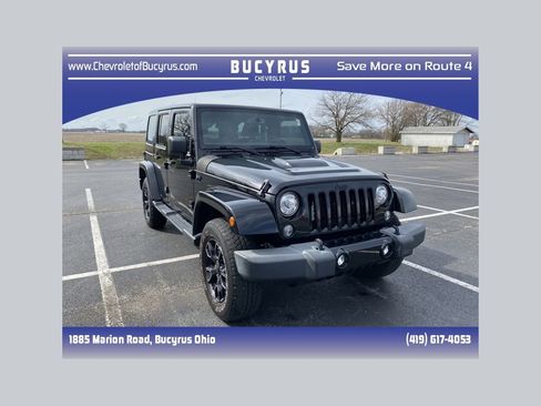 Used 2018 Jeep Wrangler Unlimited Sahara image 1