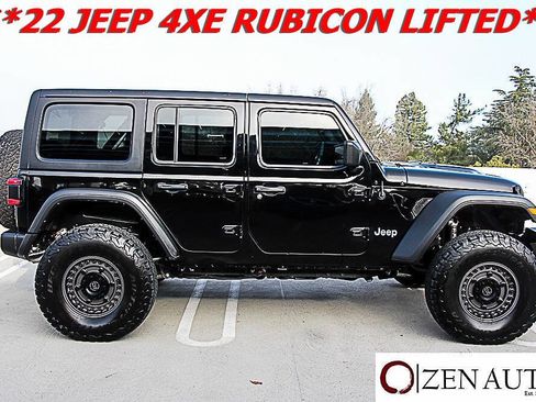 Used 2022 Jeep Wrangler Unlimited Rubicon 4xe w/ Cold Weather Group image 6