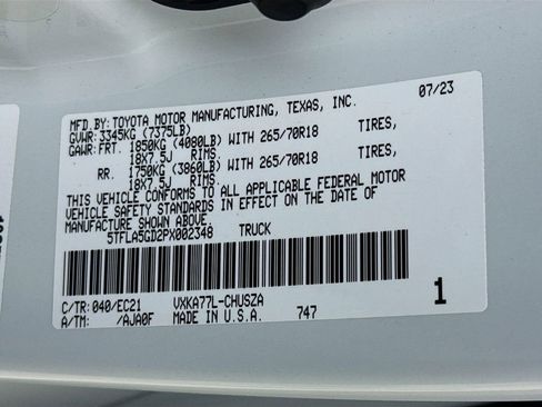 Used 2023 Toyota Tundra SR5 w/ SR5 Premium Package image 30