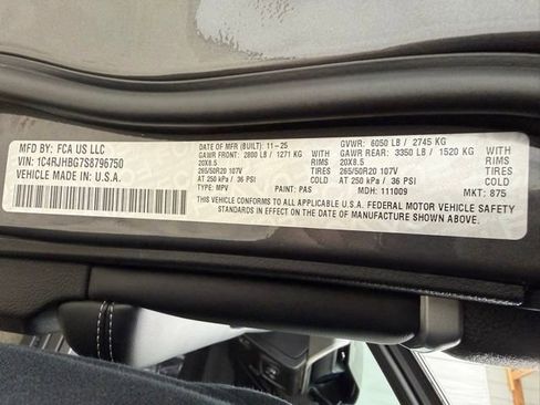 New 2025 Jeep Grand Cherokee Limited w/ Trailer Tow Package image 26