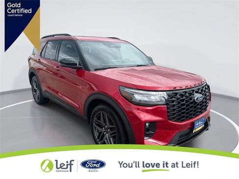 Certified 2025 Ford Explorer ST w/ Sun And Sound Package image 1