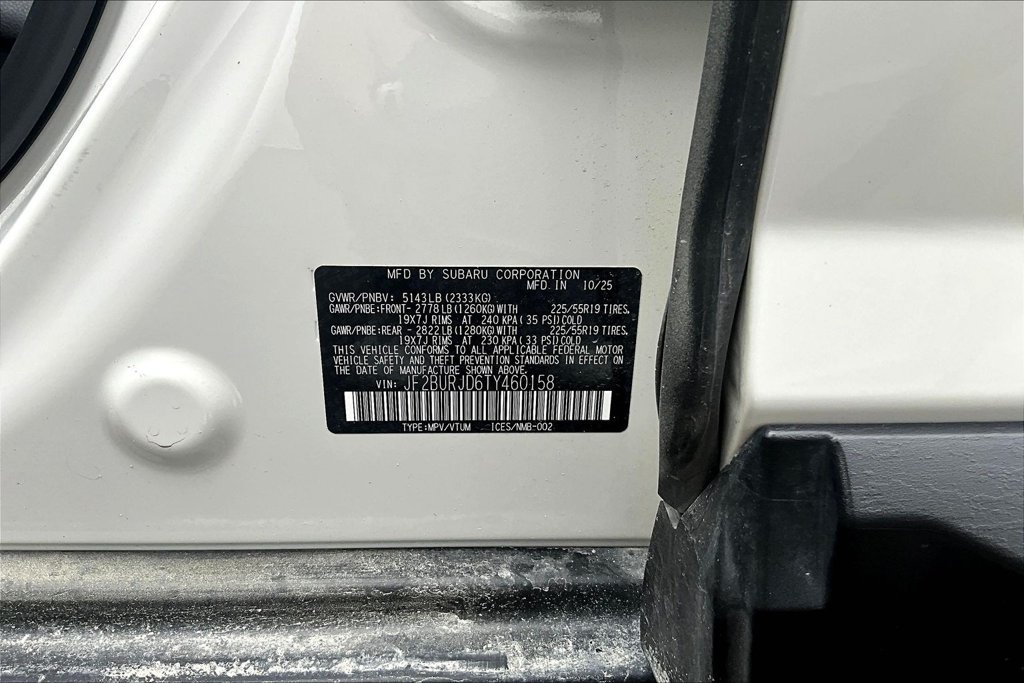 Certified 2026 Subaru Outback Touring XT AWD/4WD image 19