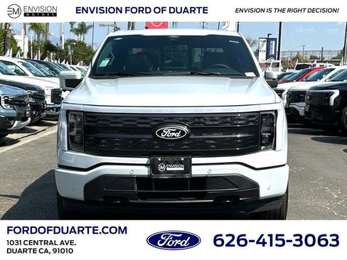New 2025 Ford F150 Lightning Platinum w/ Dark Elements Package image 3