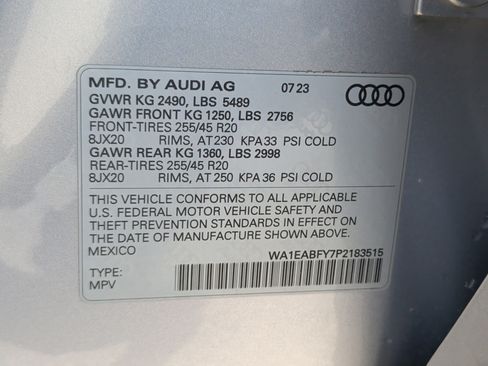 Used 2023 Audi Q5 2.0T Premium Plus AWD/4WD image 40