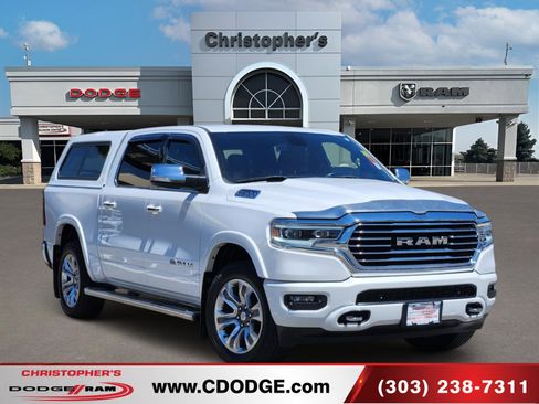 Used 2019 RAM 1500 Laramie Longhorn w/ Body-Colour Bumper Group AWD/4WD image 1
