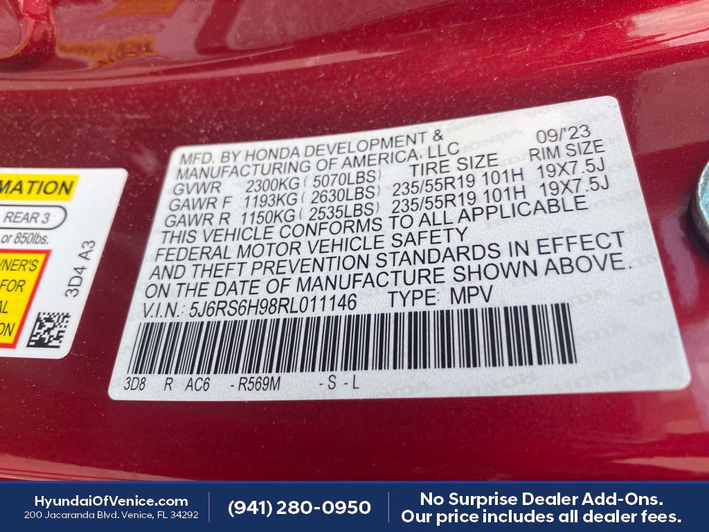 Used 2024 Honda CR-V Sport Touring image 22
