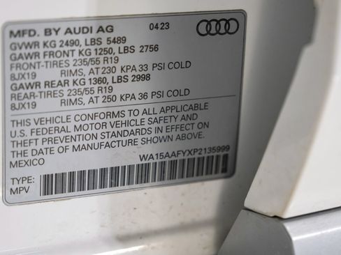 Used 2023 Audi Q5 2.0T Premium Plus w/ Premium Plus Package AWD/4WD image 66