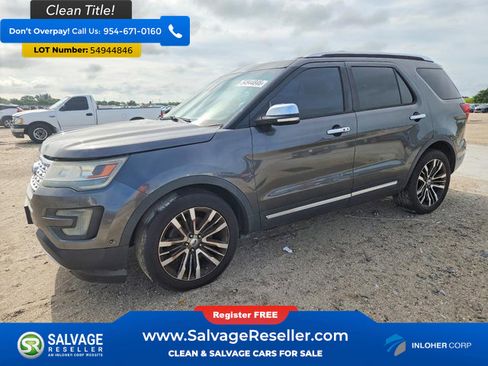 Used 2016 Ford Explorer Platinum AWD/4WD image 1