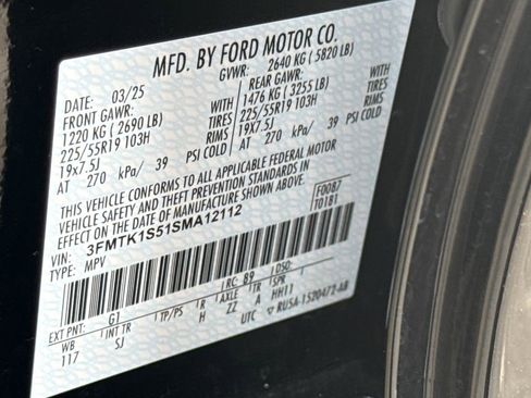 Used 2025 Ford Mustang Mach-E Select w/ Comfort Package Lite image 32