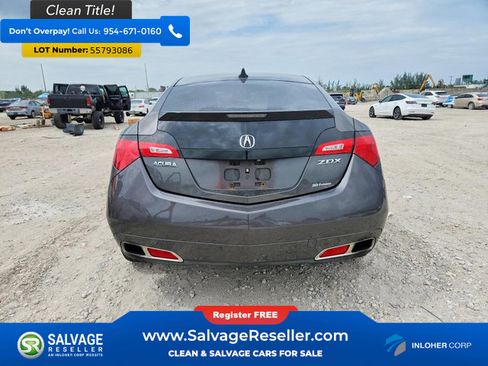 Used 2010 Acura ZDX w/ Advance Package AWD/4WD image 8
