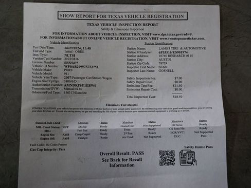 Used 2007 Porsche 911 Carrera 4S image 98