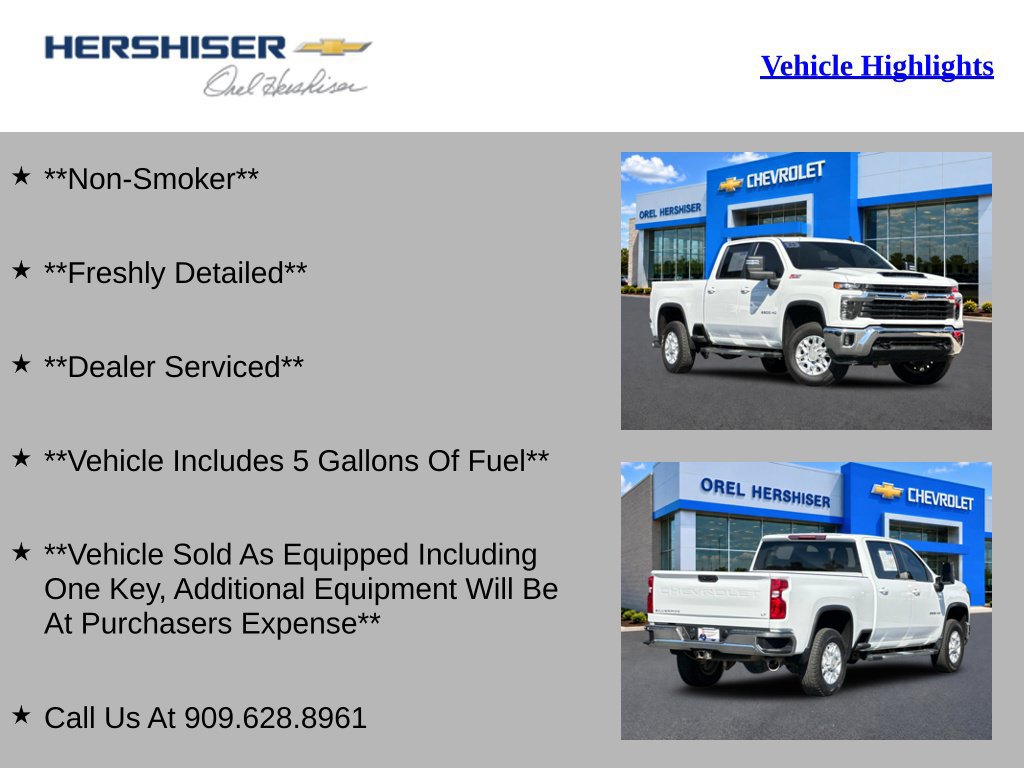 Used 2025 Chevrolet Silverado 2500 LT AWD/4WD image 2
