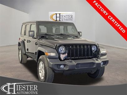 Certified 2023 Jeep Wrangler Sport S