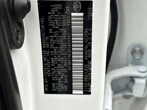 Used 2019 Toyota Camry XSE w/ Navigation Package image 28