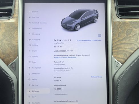 Used 2020 Tesla Model X Long Range AWD/4WD image 3