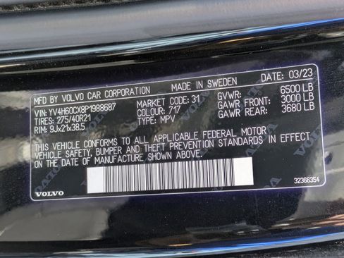 Used 2023 Volvo XC90 T8 Ultimate w/ Lounge Package AWD/4WD image 31