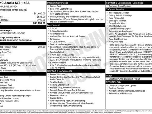 Used 2018 GMC Acadia SLT image 4