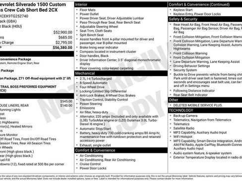 New 2026 Chevrolet Silverado 1500 Custom Trail Boss AWD/4WD image 2