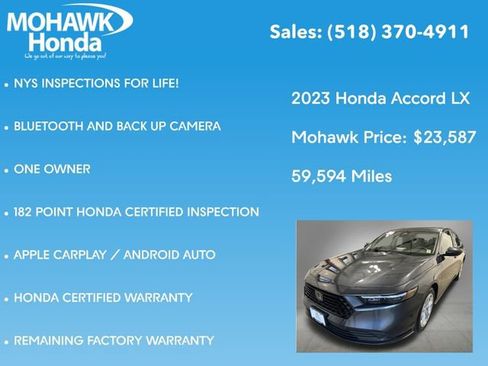 Used 2023 Honda Accord LX image 8