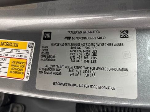 Used 2023 Chevrolet Suburban Z71 w/ Luxury Package image 17