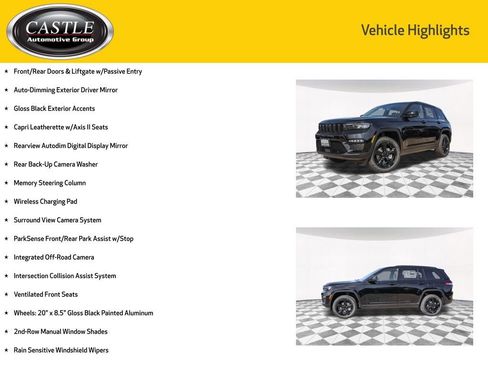 New 2025 Jeep Grand Cherokee Limited w/ Luxury Tech Group II image 6