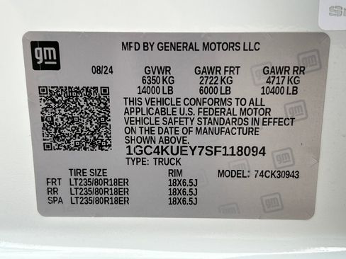 Used 2025 Chevrolet Silverado 3500 LTZ w/ LTZ Plus Package image 38