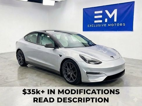 Used 2018 Tesla Model 3 Long Range AWD/4WD image 1