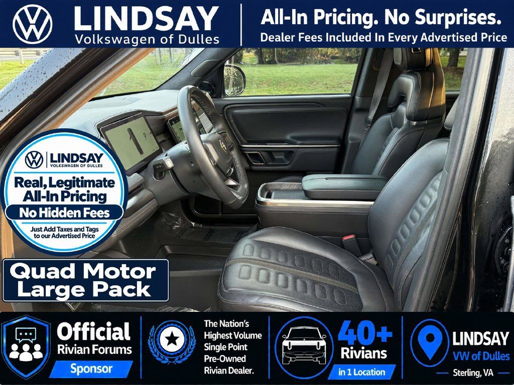 Used 2023 Rivian R1T Adventure Quad AWD/4WD image 14