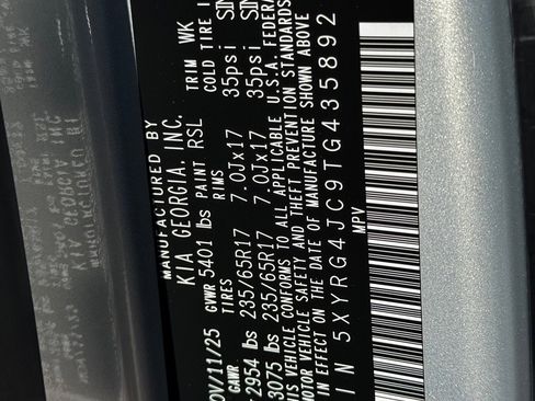 New 2026 Kia Sorento LX image 21